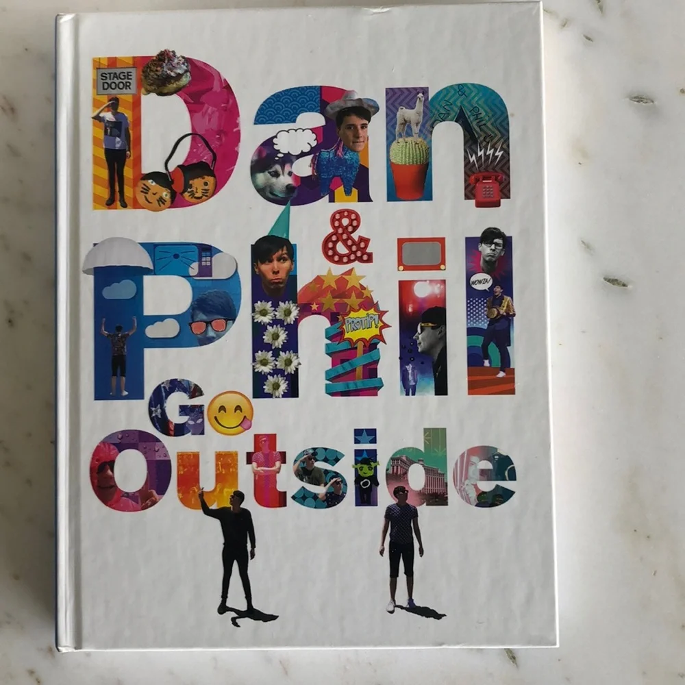 Dan Phil Go Outside Hard Cover Event Book